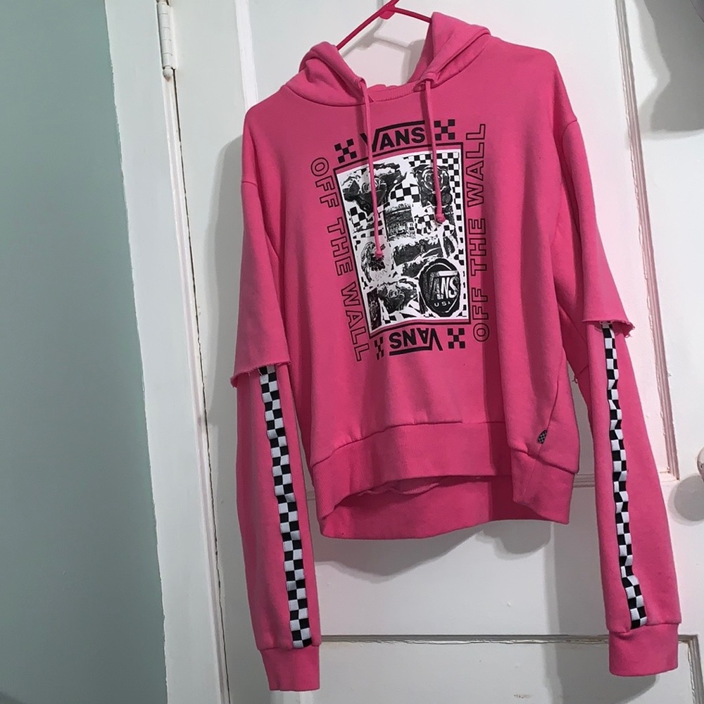 Pink VANS hoodie